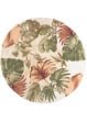 Sparta 3148 Beige Palm Leaves Area Rug