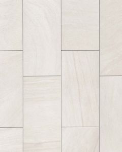 Purestone Bianco Natural Glazed Porcelain 12"x24" Field Tile