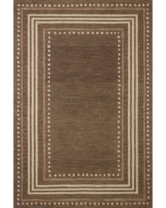 Alfie ALF-02 Bark/Natural Area Rug