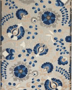 Aloha ALH17 Natural/Blue Area Rug