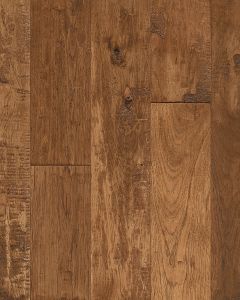 American Scrape 5" Solid Hickory Gold Rush Hardwood