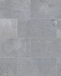 Area 51 Steel Glazed Porcelain 12"x24" Tile