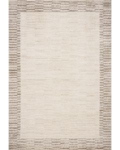 Loloi Calvin CLV-02 Ivory/Oatmeal Area Rug | Carpet Exchange