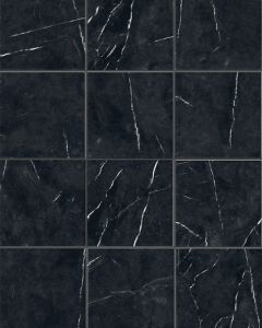 Casablanca Nero Marquina Matte Porcelain Tile