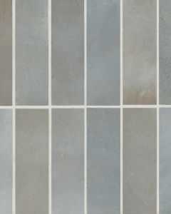 Celine Blue Glazed Porcelain Tile 2"x6" Tile