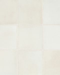 Celine Matte White Glazed Porcelain Tile 4"x4" Tile