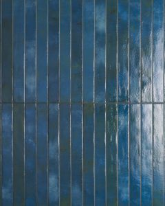 Chroma Blue Glazed Porcelain Tile 2"x18" Tile