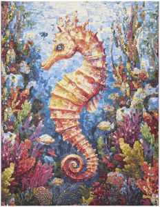 Color Splash CSP02 Multicolor Area Rug