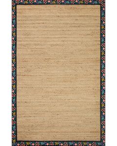 Costa COS-01 Natural/Black Area Rug