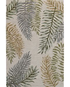 Cove Ivory Ferns Area Rug