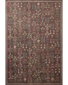Edinburgh EDN-03 Merlot/Multi Area Rug