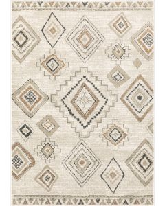 Georgia 660b Ivory/Orange Area Rug