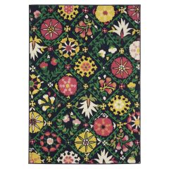 Havana HAV09 Navy/Multi Area Rug