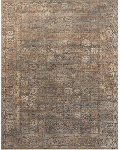 Heritage HER-07 Mocha/Denim Area Rug