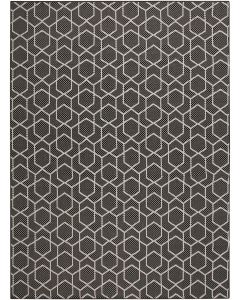 Horizon Indoor/Outdoor HOZ01 Black Area Rug