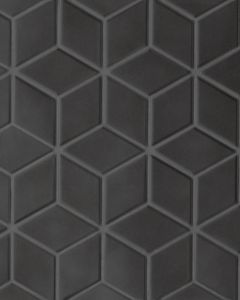Le Cafe Black Porcelain Diamond Mosaic Tile Diamond Mosaic Tile