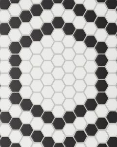 Le Cafe Design 4 Glazed Porcelain Mosaic Deco Tile 1"x1" Mosaic Deco Tile