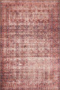 Loren LQ-05 Eggplant/Crimson Rug