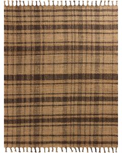 Louie LOE-03 Natural/Espresso Area Rug