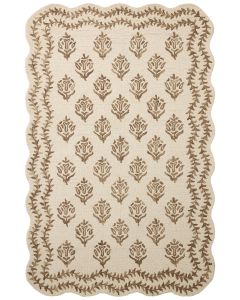 Lisette LST-01 Ivory/Natural Area Rug
