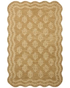 Lisette LST-01 Wheat/Ivory Area Rug
