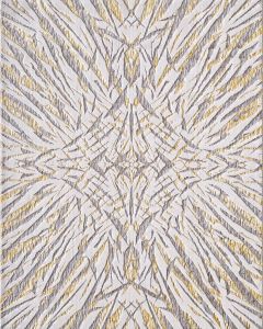 Luna Ivory/Gold Illusions Area Rug