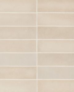 Makoto Tatami Beige Glazed Ceramic Tile 2.5"x10" Tile