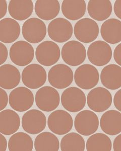 Makoto Umi Terracotta Glazed Porcelain Tile 2" Mosaic Tile