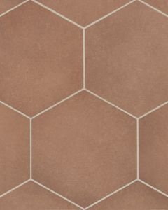 Makoto Umi Terracotta Glazed Porcelain Tile 10"x11.5" Tile