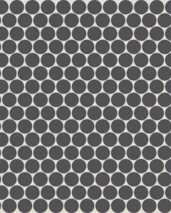 Marin Black Sea 3/4" Penny Mosaic Tile