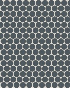 Marin Midnight Tide 3/4" Penny Mosaic Tile