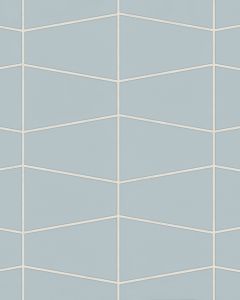 Marin Misty Blue Trapezoid Mosaic Tile