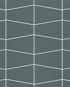 Marin Ocean Teal Trapezoid Mosaic Tile