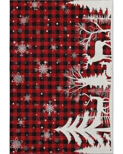 Merry & Bright MY26 Red Area Rug
