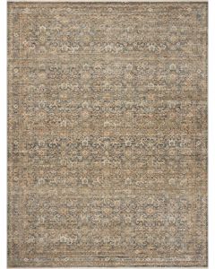 Molly MOL-02 Denim/Gold Area Rug