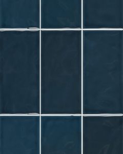 Mural Bleu Marine 6x6 Glossy Tile