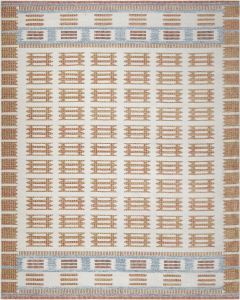 Nordic NRC16 Ivory Rust Area Rug
