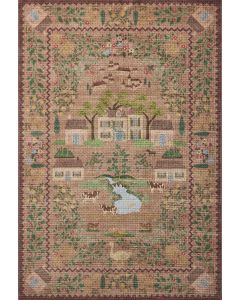 Orchard ORH-02 Mauve/Multi Area Rug