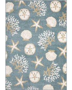 Quinn QUI01 Blue Area Rug