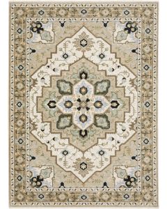 Westwood Wes01 Beige/Blue Area Rug