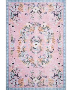Palais PAL-03 Rose/Sky Area Rug