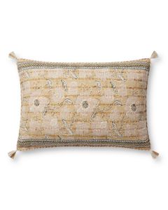 PLL0116 Wheat/Multi 16"x26" Pillow
