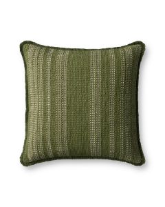 PLL0131 Green/Ivory 20"x20" Pillow