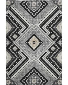 Portico PO5 Black Area Rug