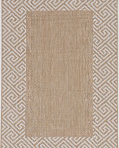 Provo 5766 Natural Greek Key Area Rug