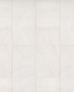 Purestone Bianco Velvet Glazed Porcelain 12"x24" Field Tile