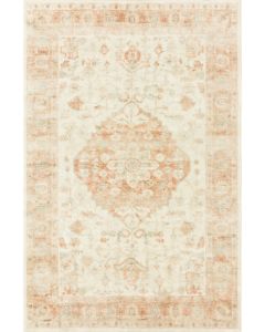 Rosette ROS-03 Ivory/Terracotta Area Rug
