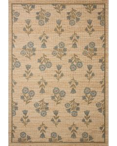 Rue RUE-04 Moss/Blue Area Rug