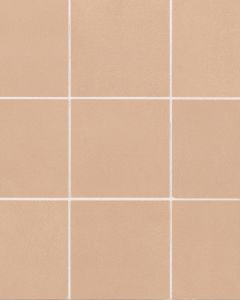 Sahara Rose Matte Glazed Porcelain 4"x4" Square Mosaic Tile