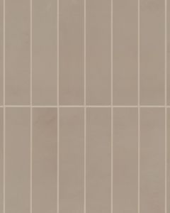 Sahara Taupe Matte Glazed Porcelain 3"x12" Pressed Field Tile